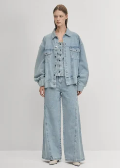 Alaska Blaue Denimjacke