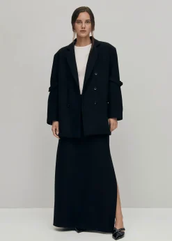 Amber Black Blazer