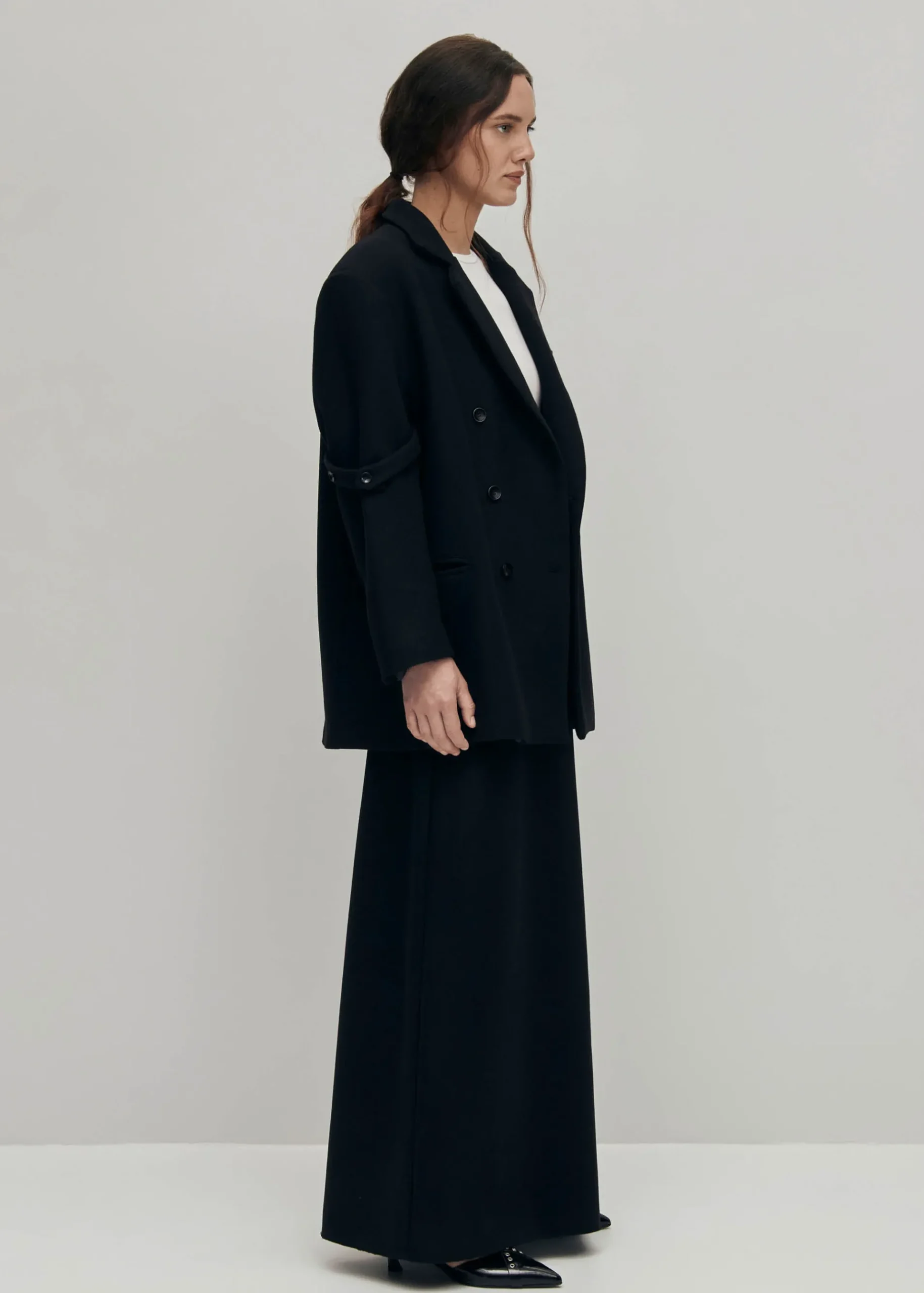 Amber Black Blazer
