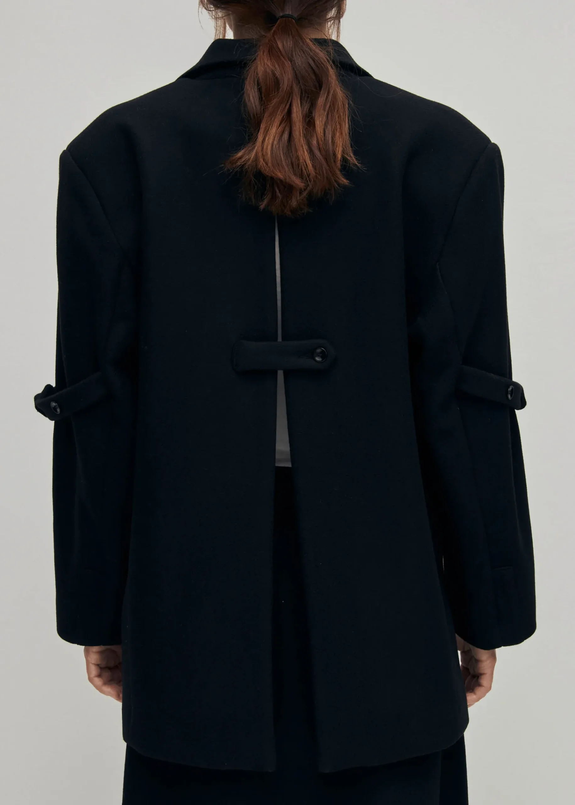 Amber Black Blazer