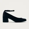 Antoine Velvet Black Pumps