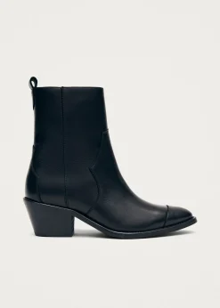 Austin Schwarze Cowboy-Stiefeletten