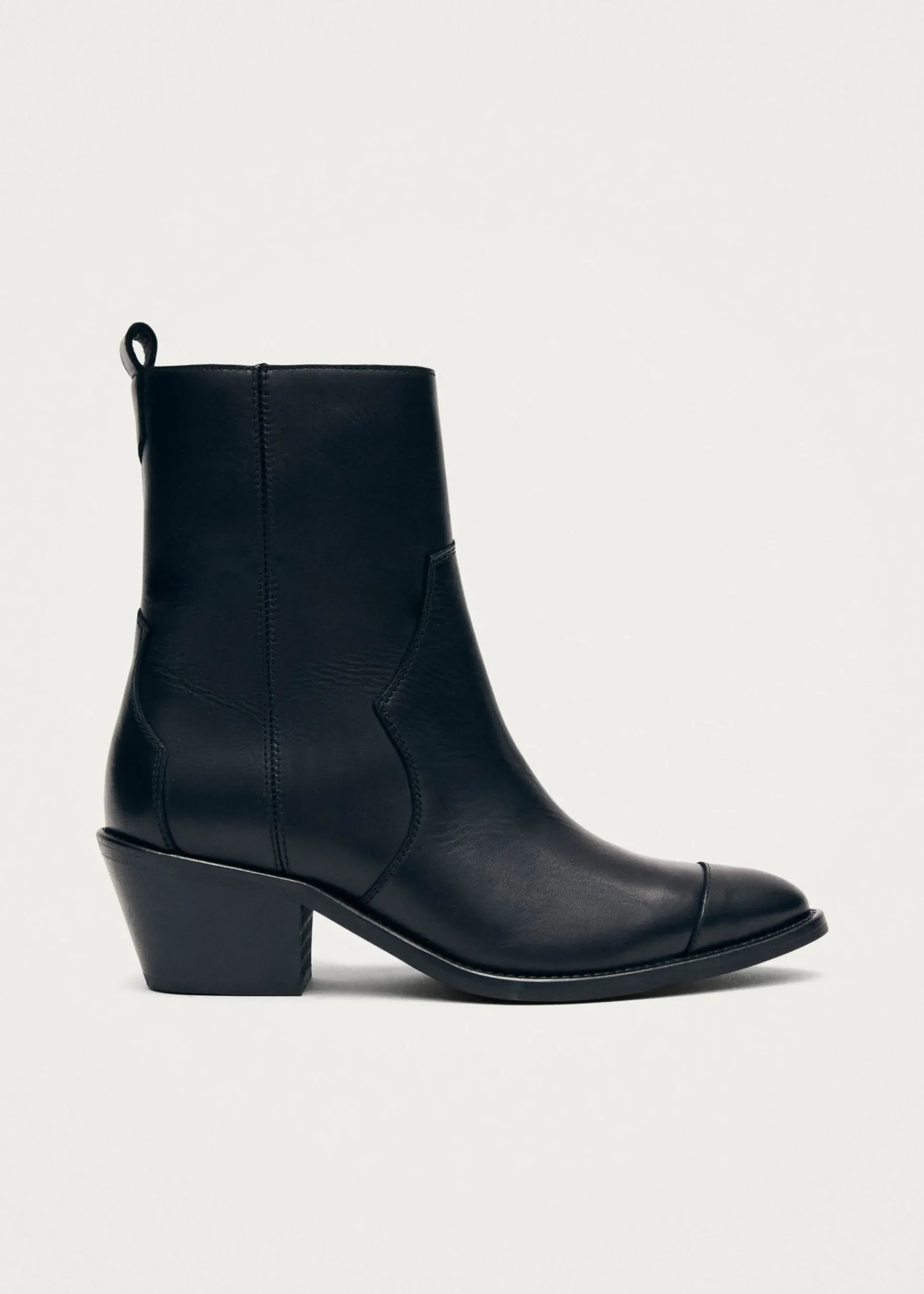 Austin Schwarze Cowboy-Stiefeletten