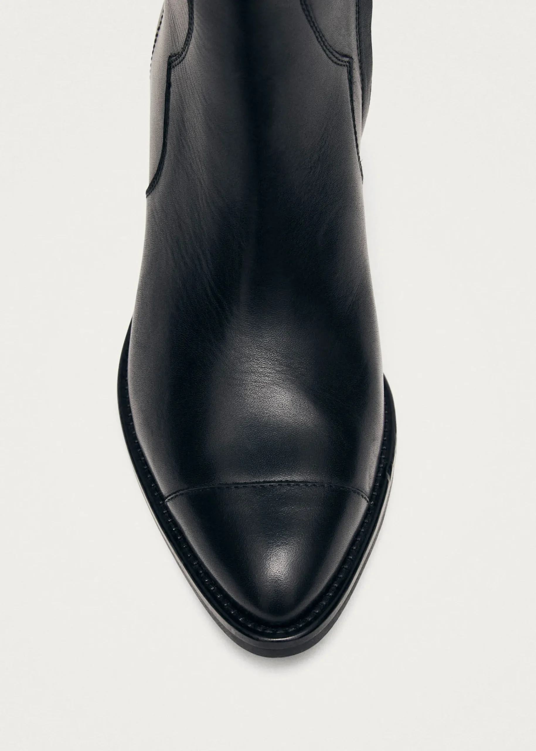 Austin Schwarze Cowboy-Stiefeletten