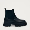 Berenice Schwarze Chelsea-Stiefel aus Leder