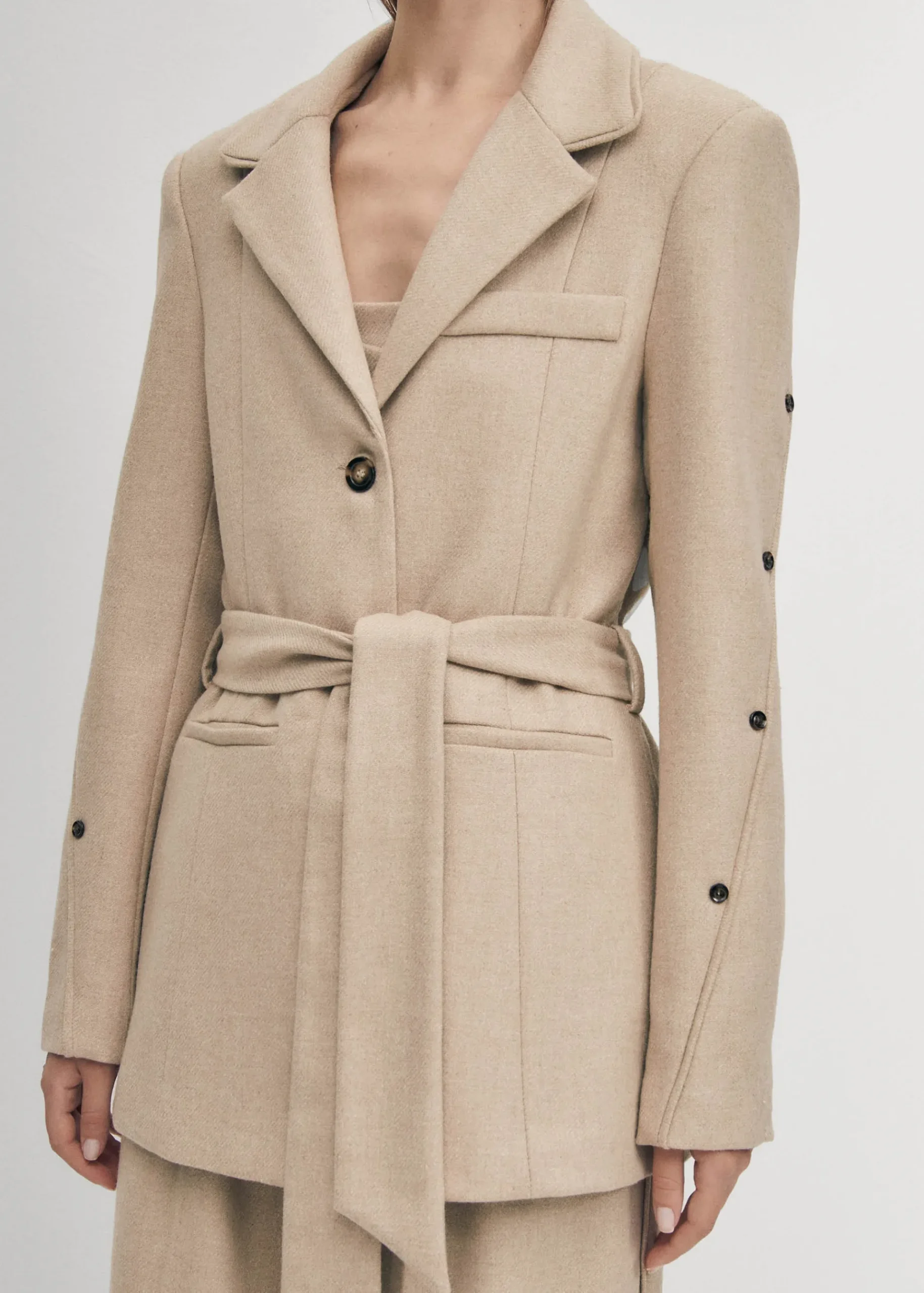 Beth Beige Blazer