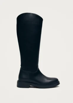 Carson Schwarze Vegane Reitstiefel