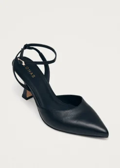Cinderella Schwarze Lederpumps