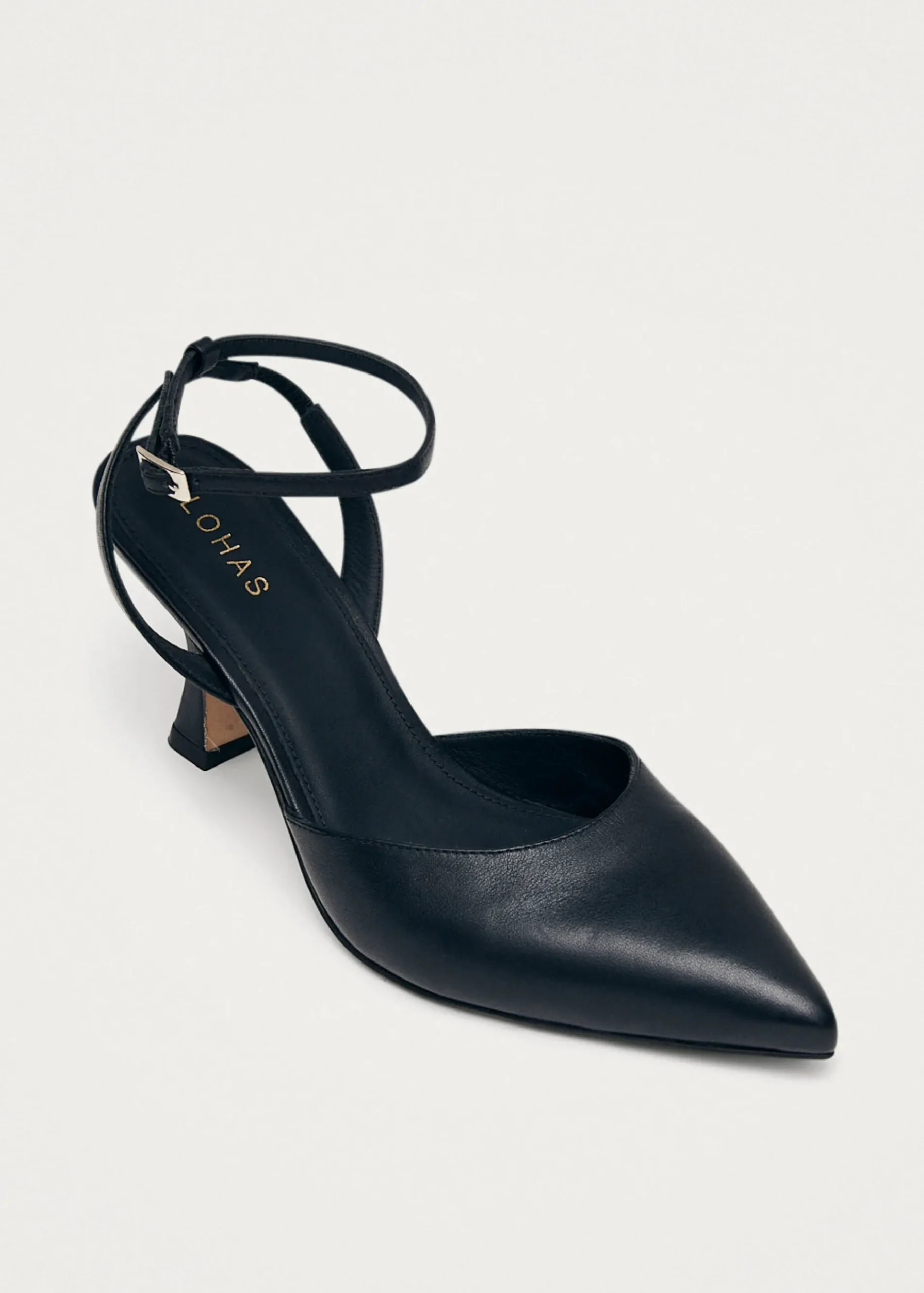 Cinderella Schwarze Lederpumps