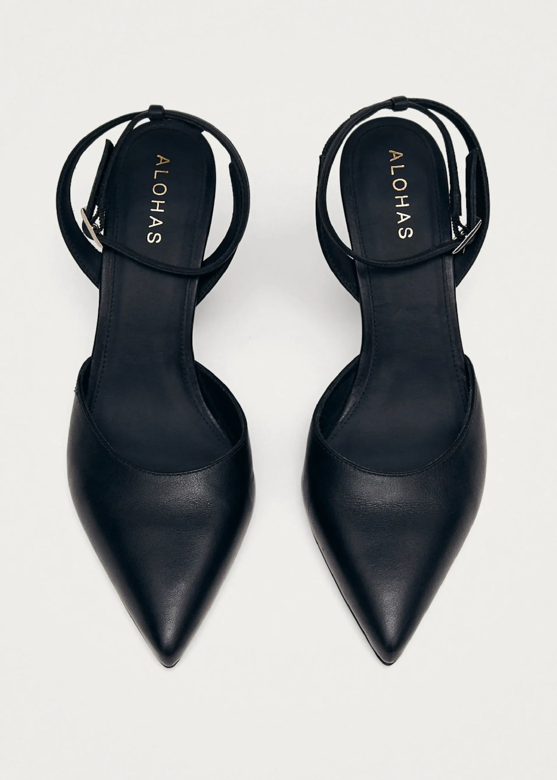 Cinderella Schwarze Lederpumps
