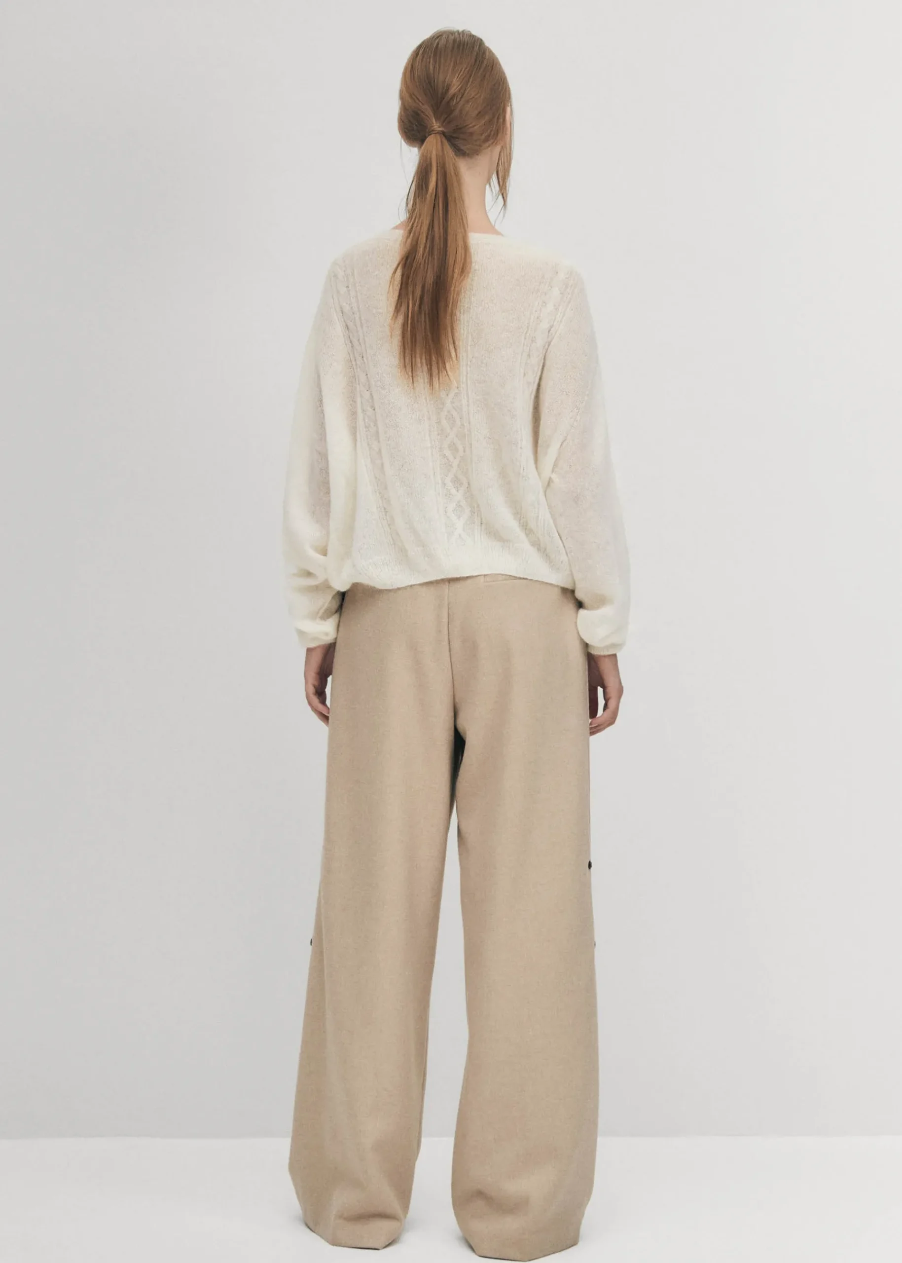Corden Creme Strickjacke