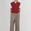 Cosy Roter Strickweste
