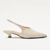 Eros Creme Leder Pumps