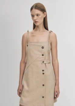 Gala-Beige-Kleid