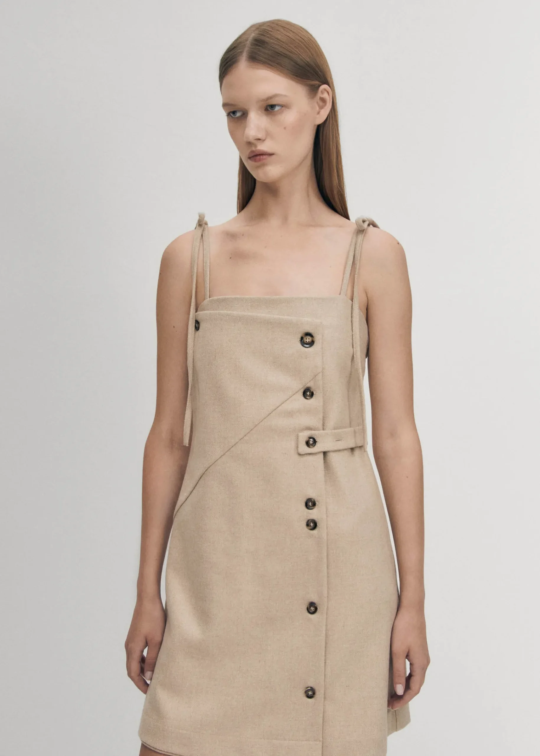 Gala-Beige-Kleid