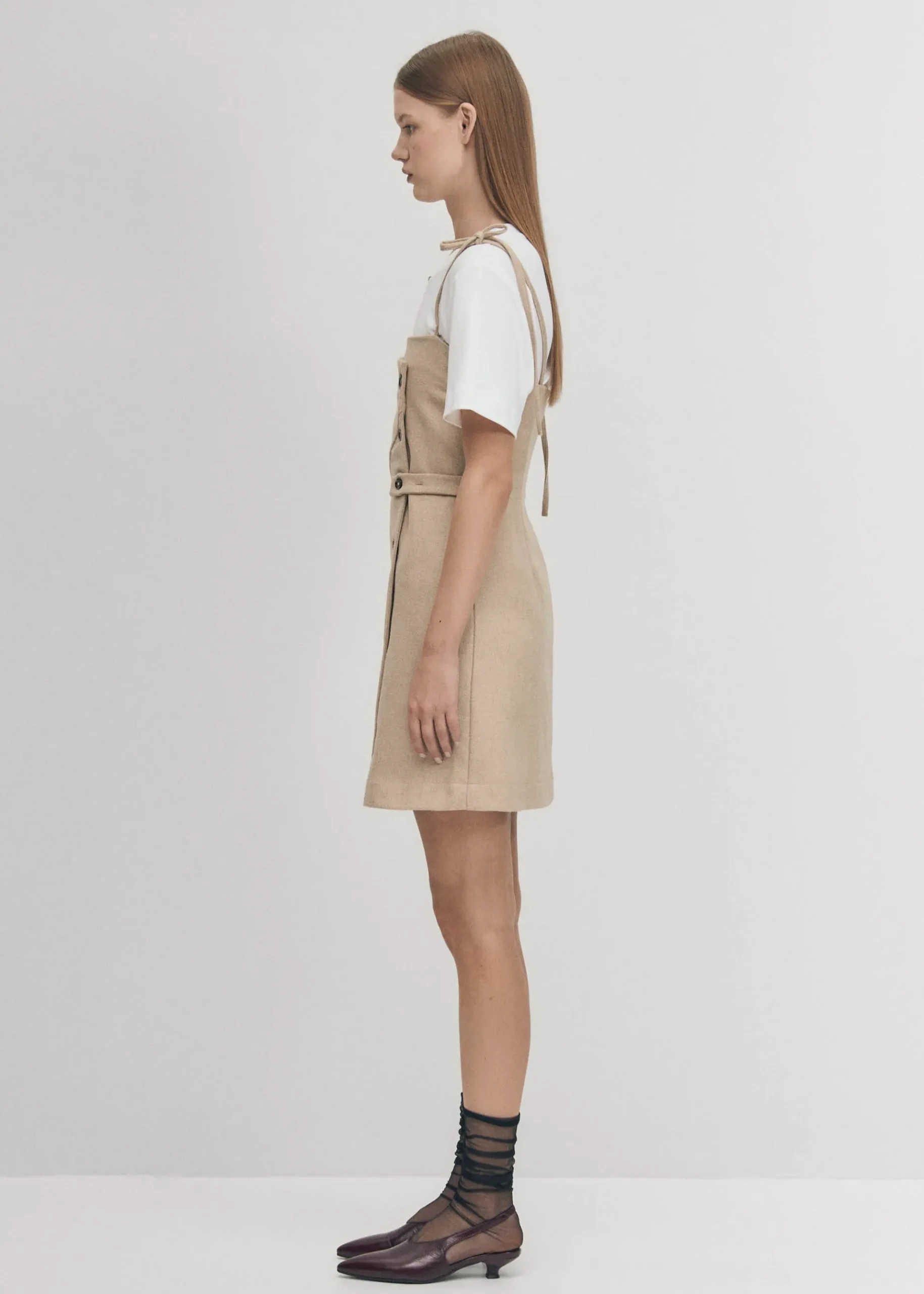 Gala-Beige-Kleid