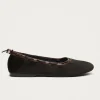 Gill Soft Braune Leder Ballerinas