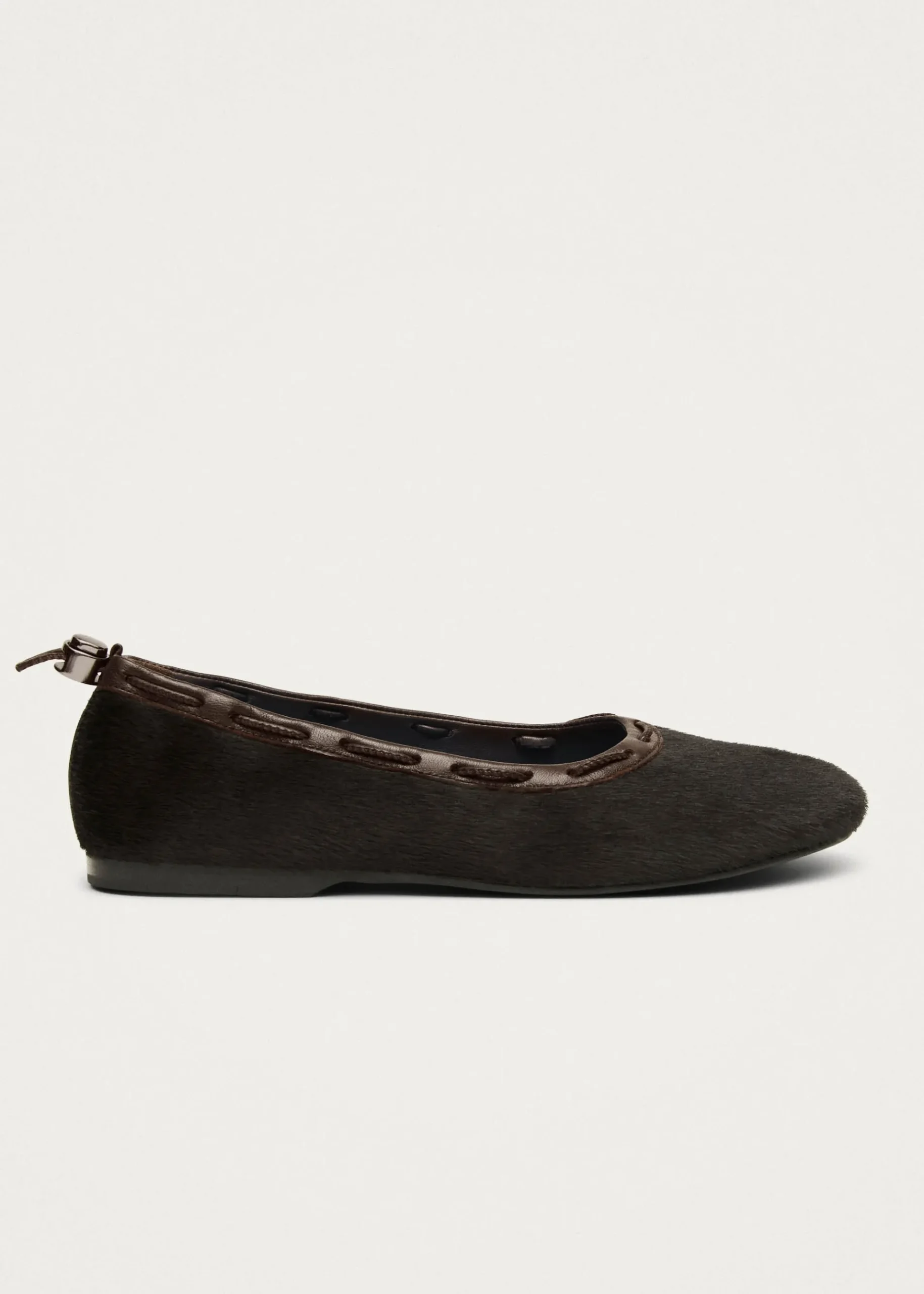 Gill Soft Braune Leder Ballerinas