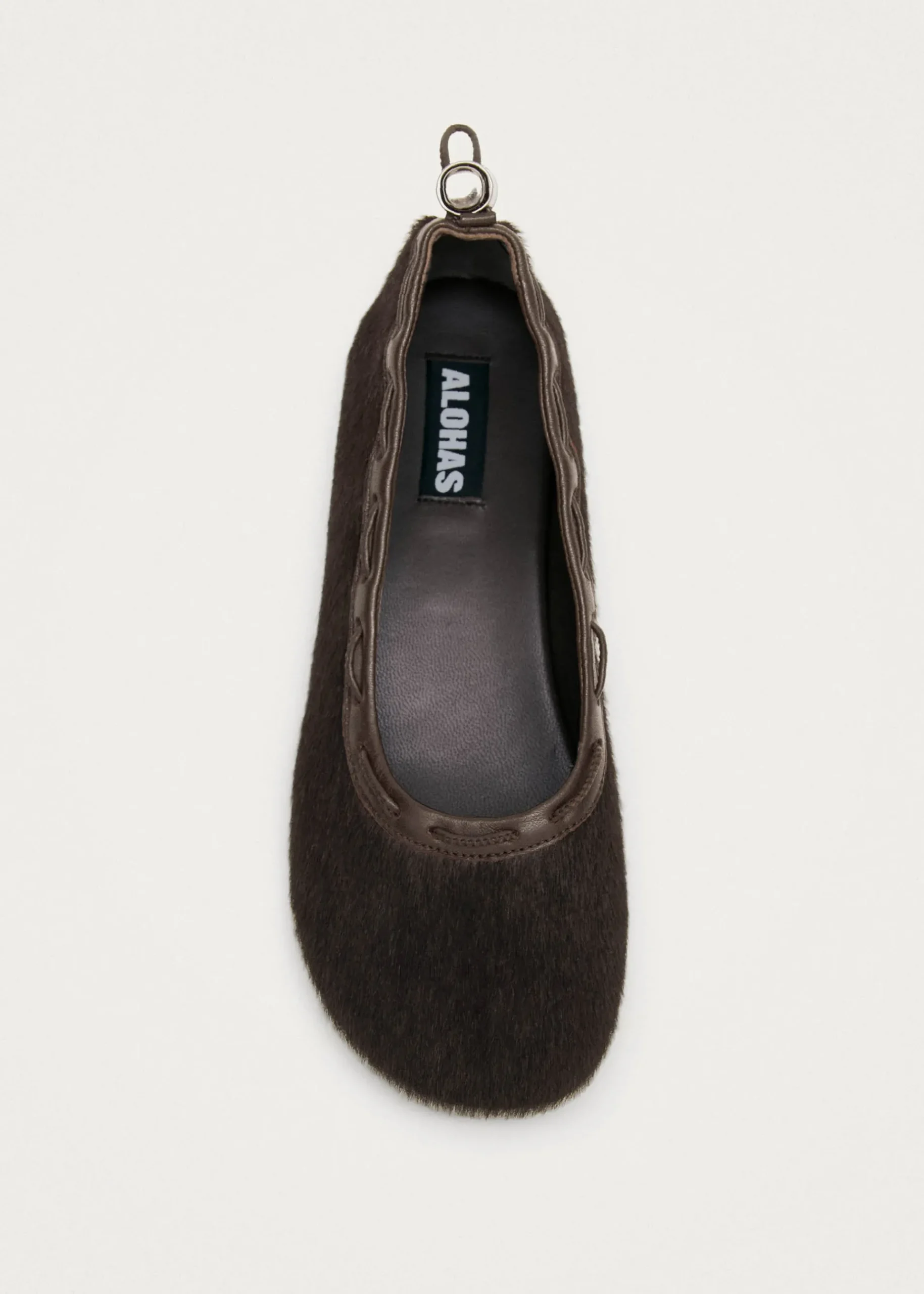 Gill Soft Braune Leder Ballerinas
