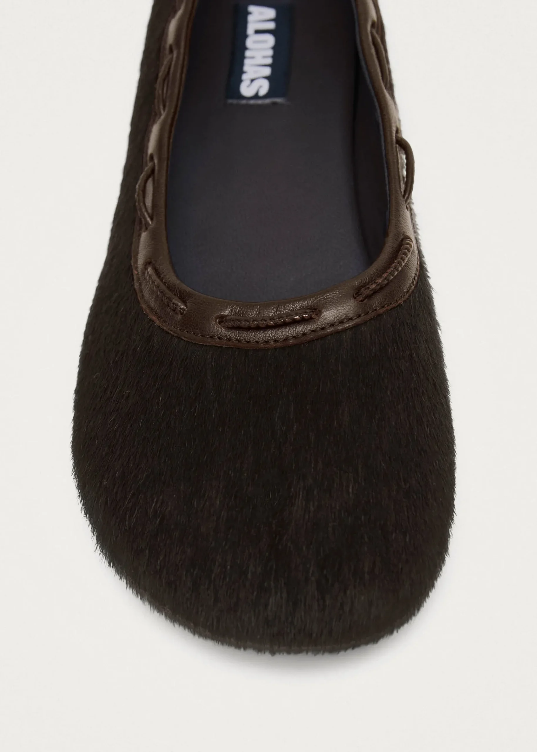 Gill Soft Braune Leder Ballerinas