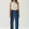 Kansas Bicolor Indigo Denim Trousers