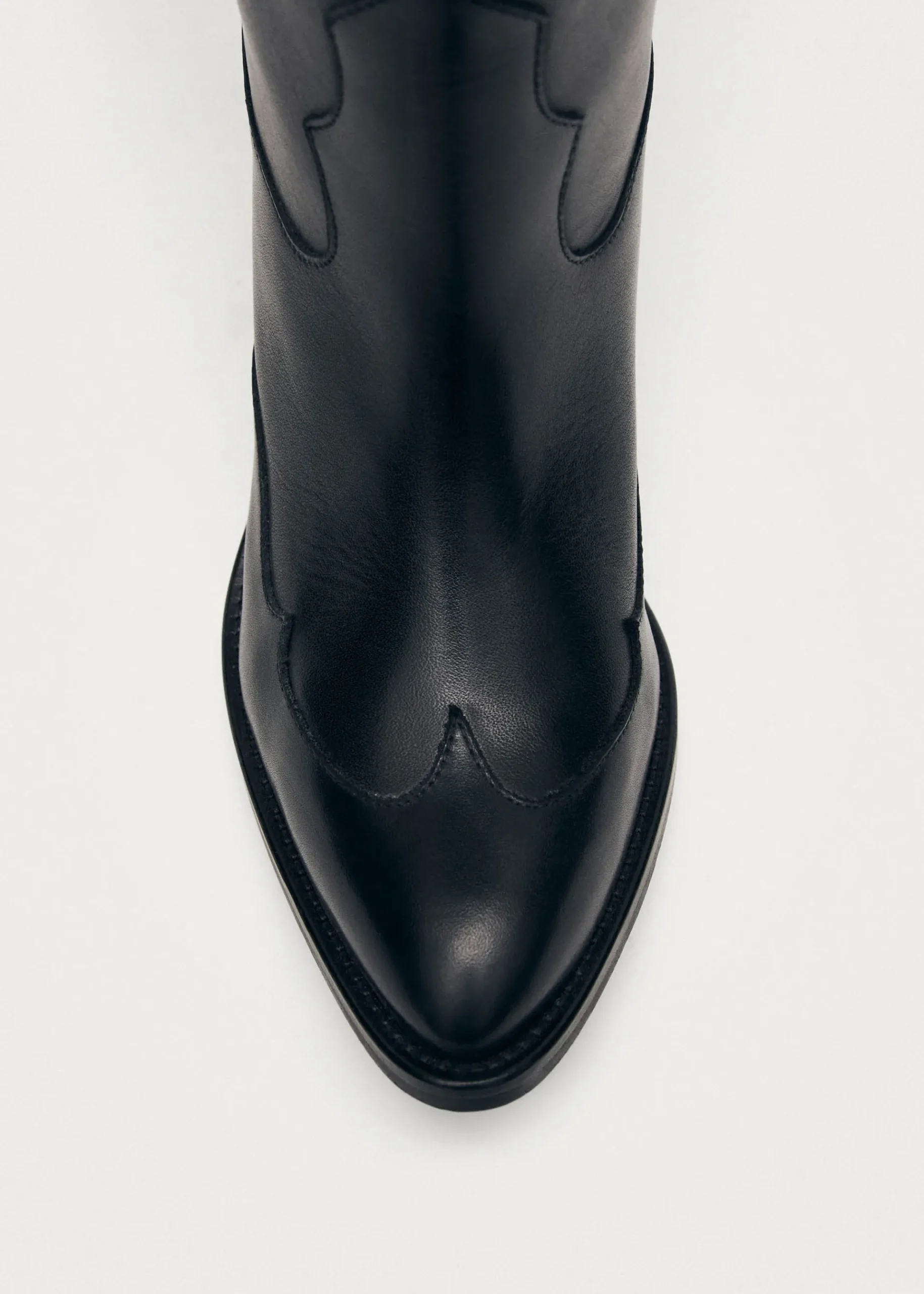 Liberty Black Leather Boots