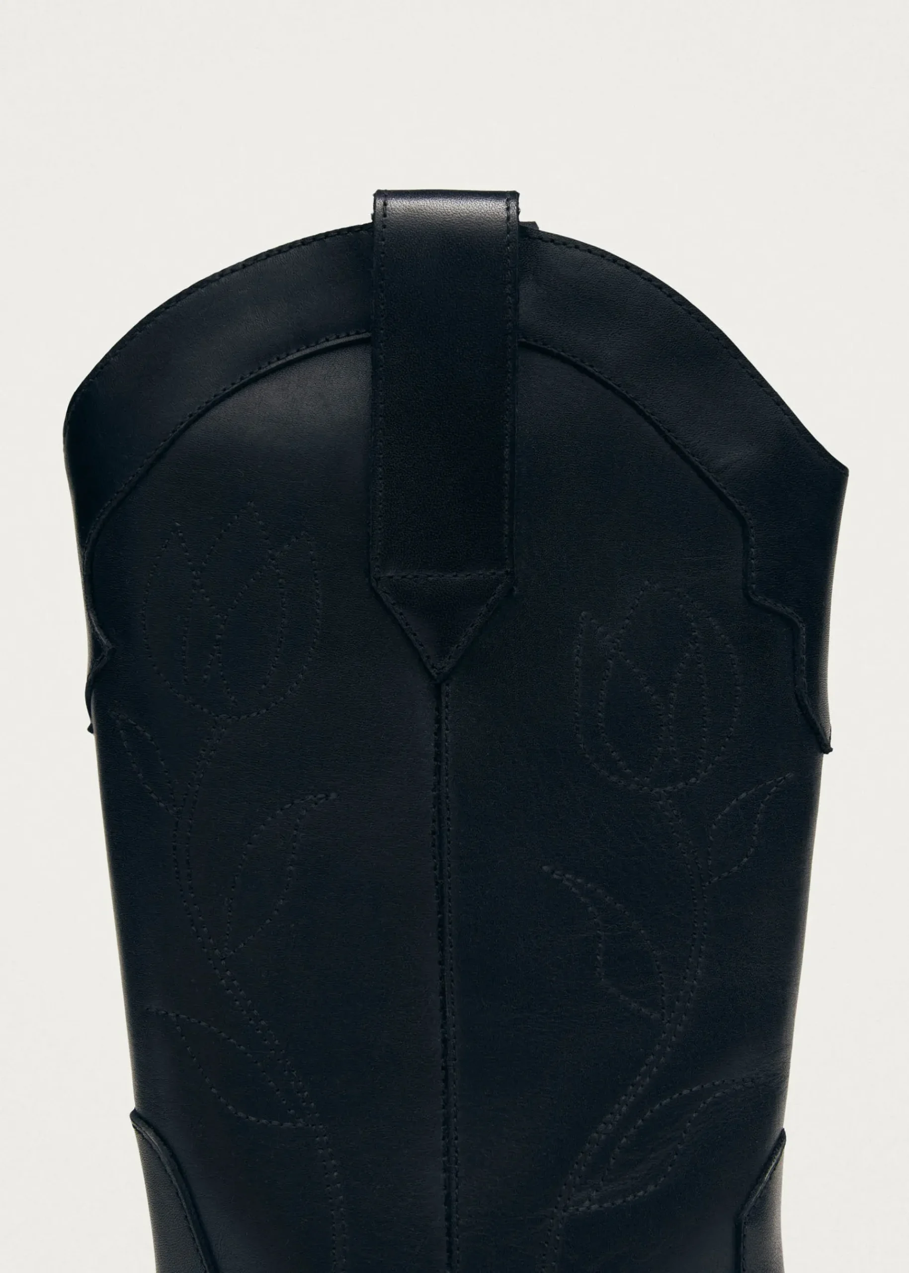 Liberty Black Leather Boots