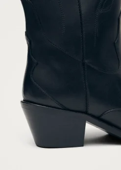 Liberty Black Leather Boots