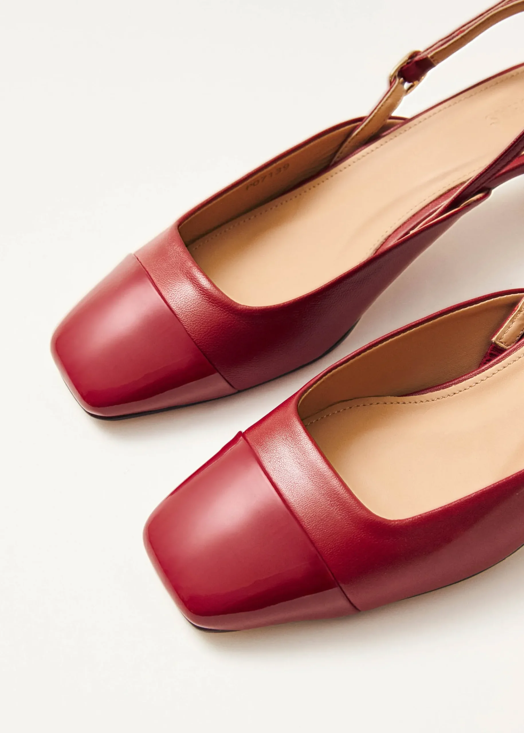 Lindy Bliss Rote Leder Pumps