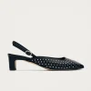 Lindy Schwarze Lederpumps
