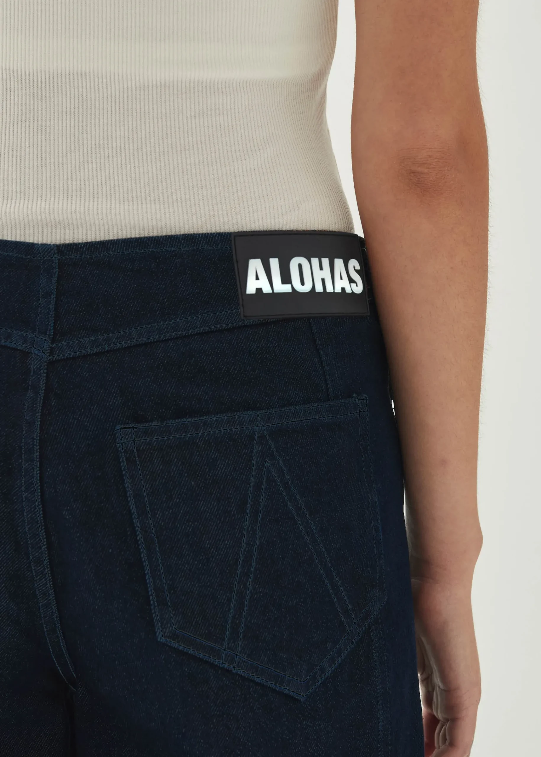 Magda Indigo Denim Trousers