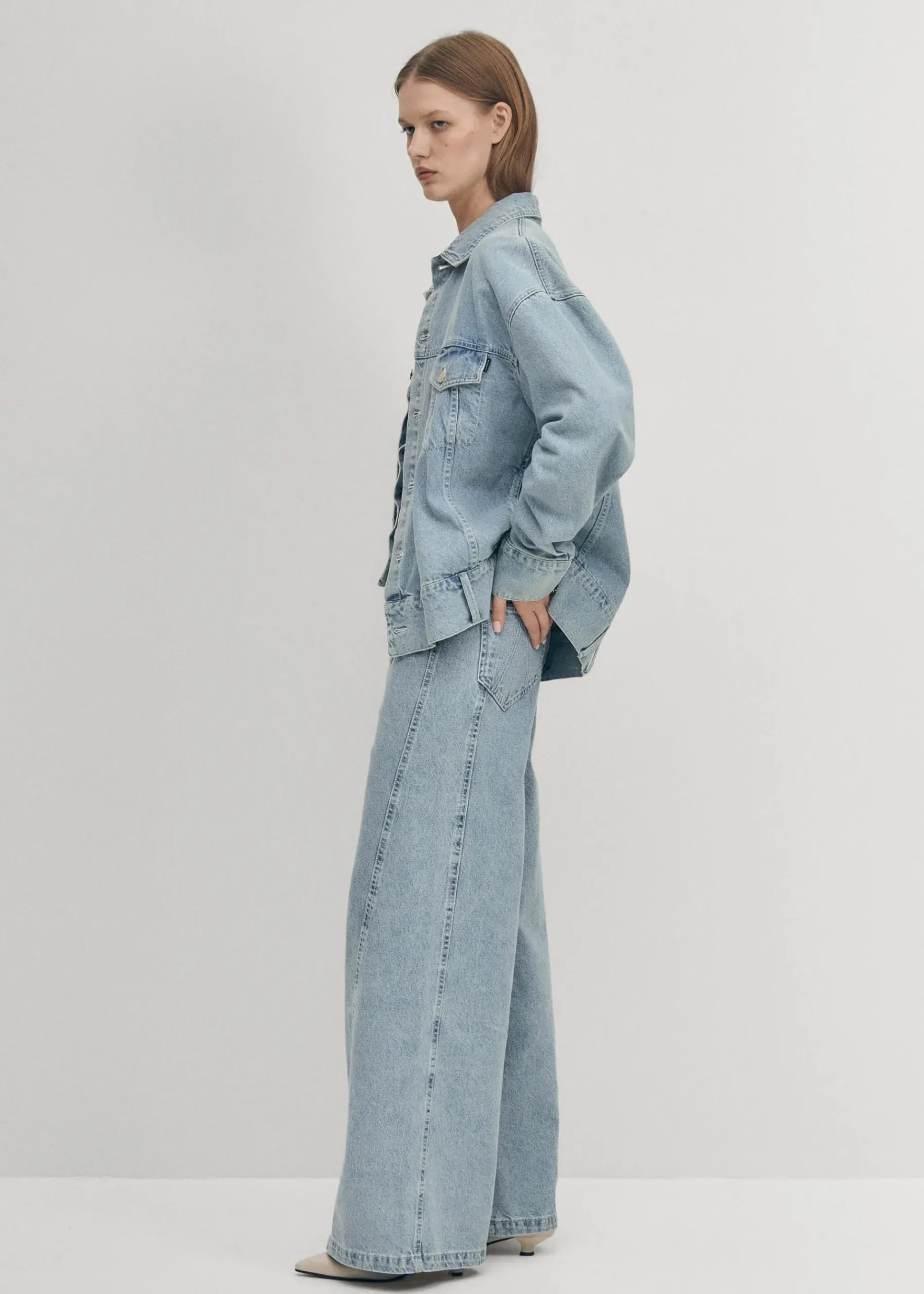 Magda Low-Rise Blaue Jeans
