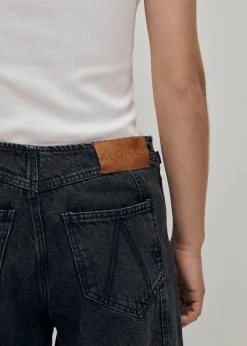 Magda Low-Rise Schwarze Jeans
