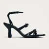 Malia Sandalen mit Schleife und Absatz