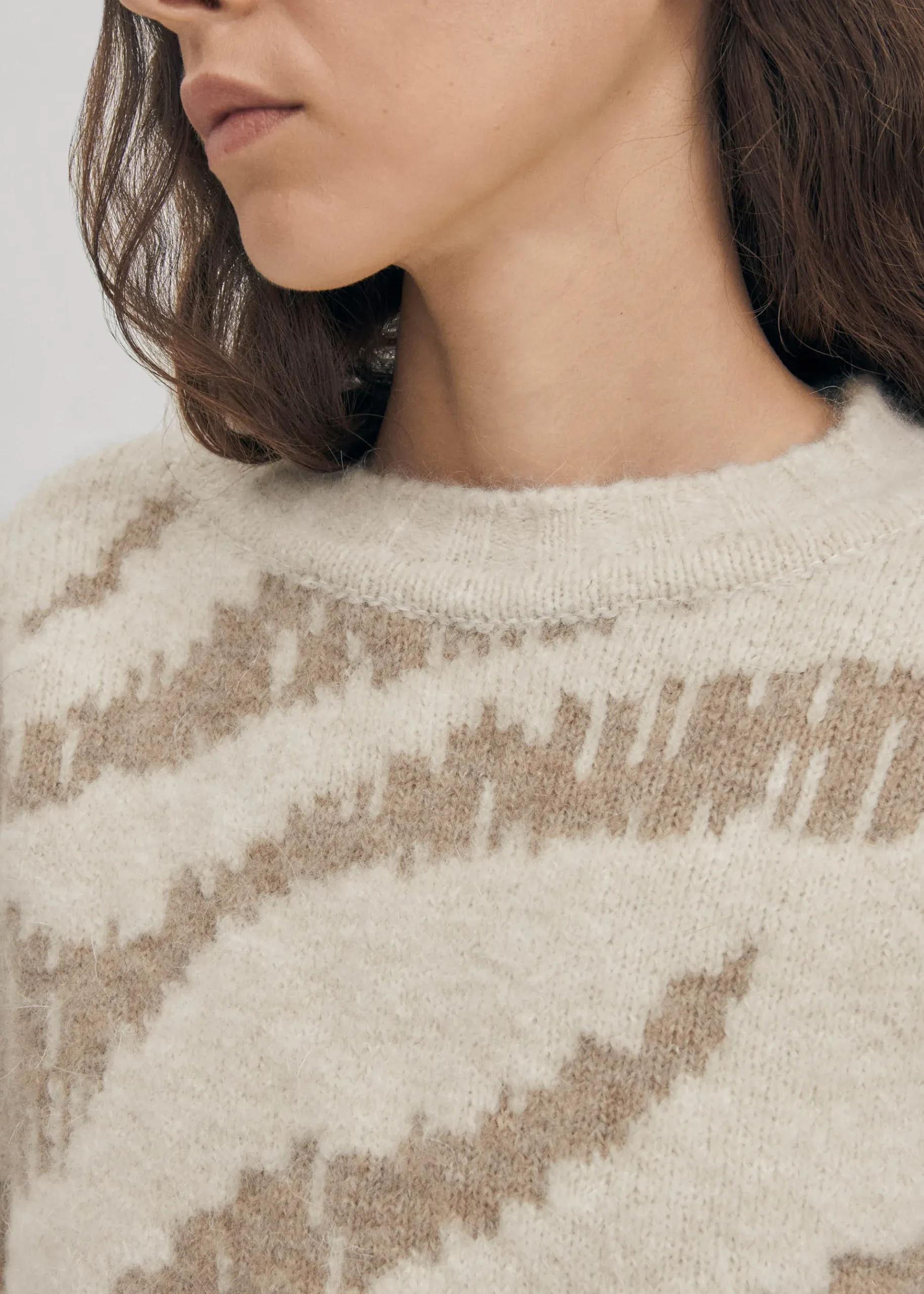 Malmo Ecru Pullover