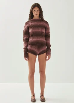 Monte Rosa Strick-Shorts