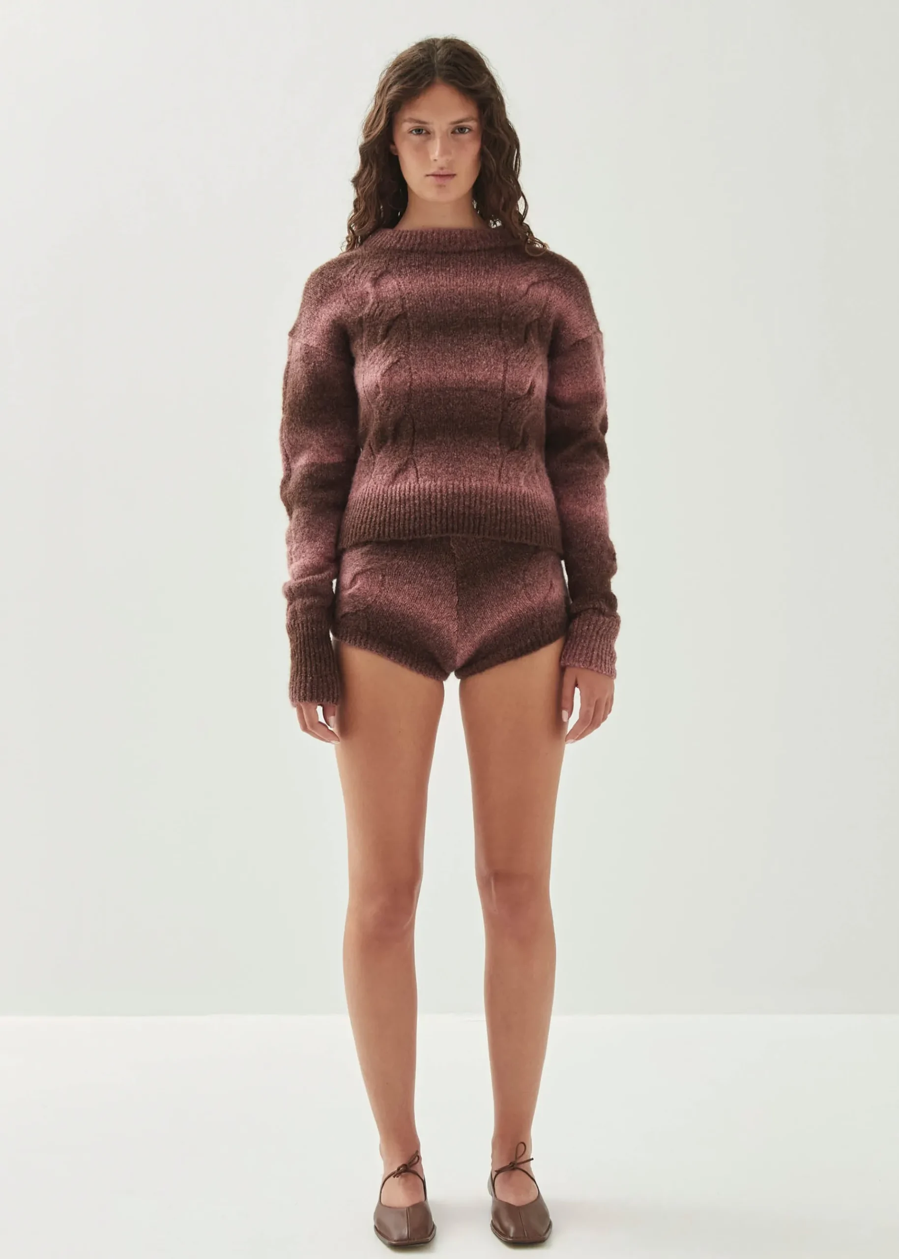 Monte Rosa Strick-Shorts