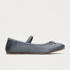 Odette Graue Flache Ballerinas