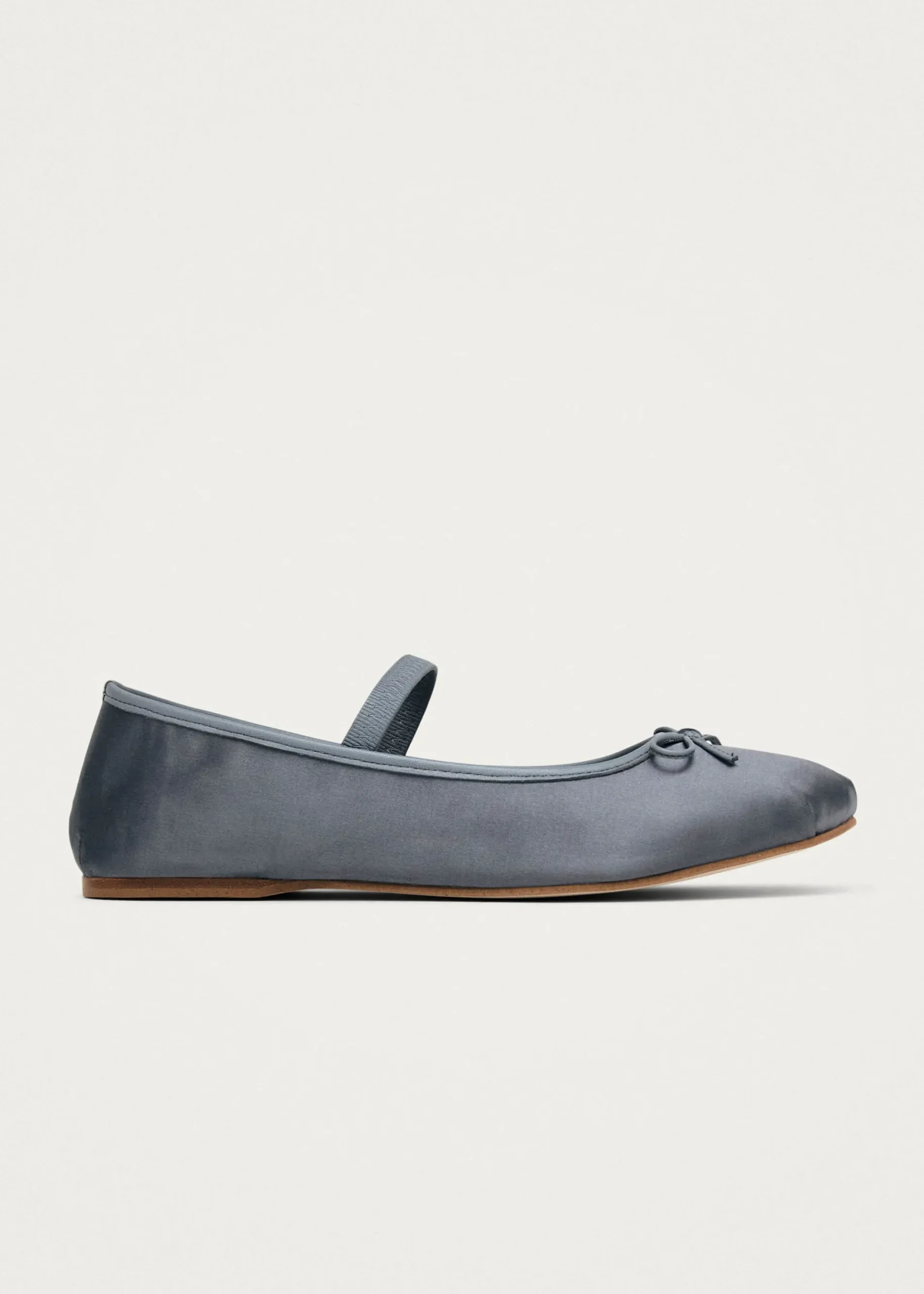 Odette Graue Flache Ballerinas