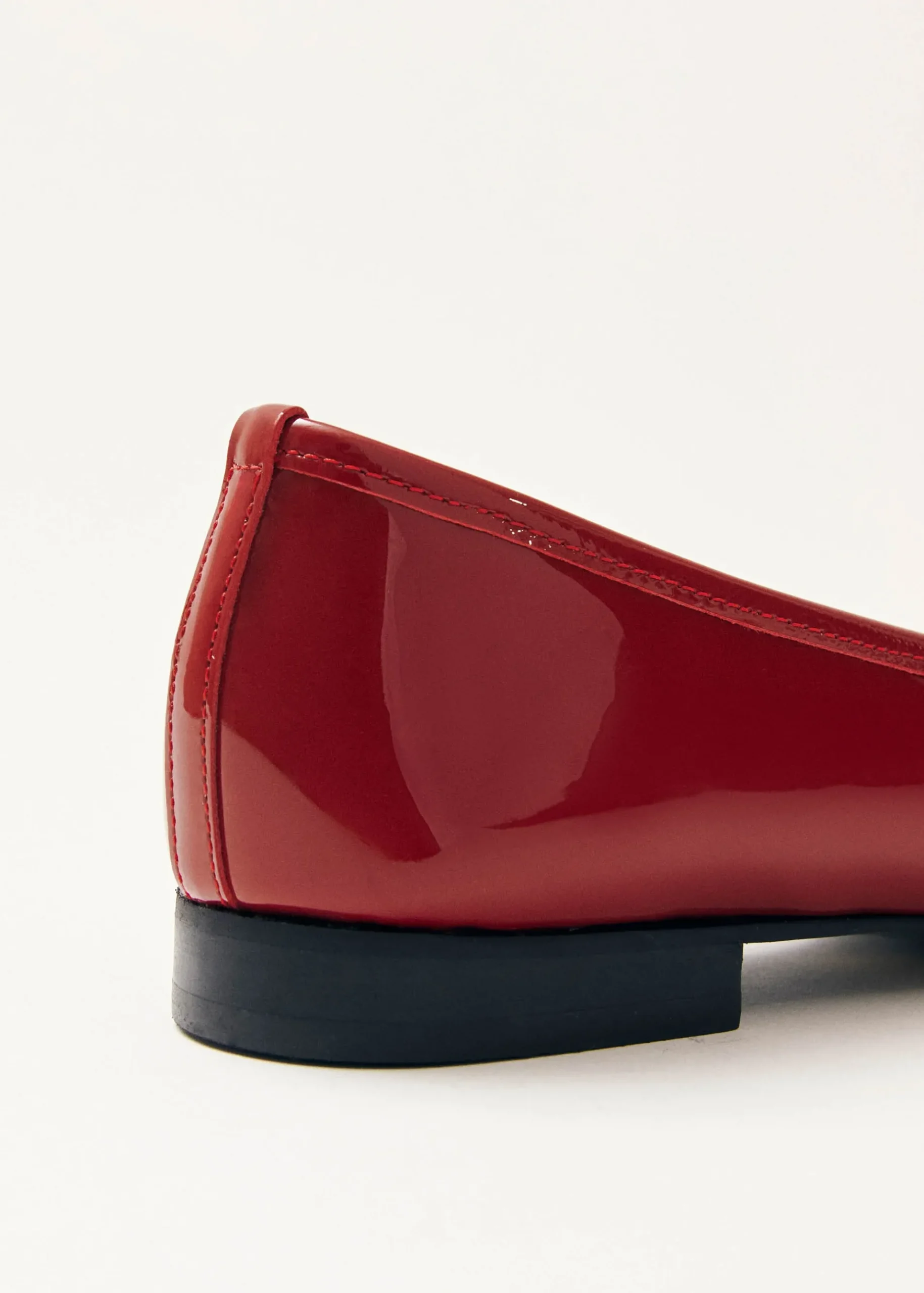 Oriana Onix Ballerinas aus Rotem Leder