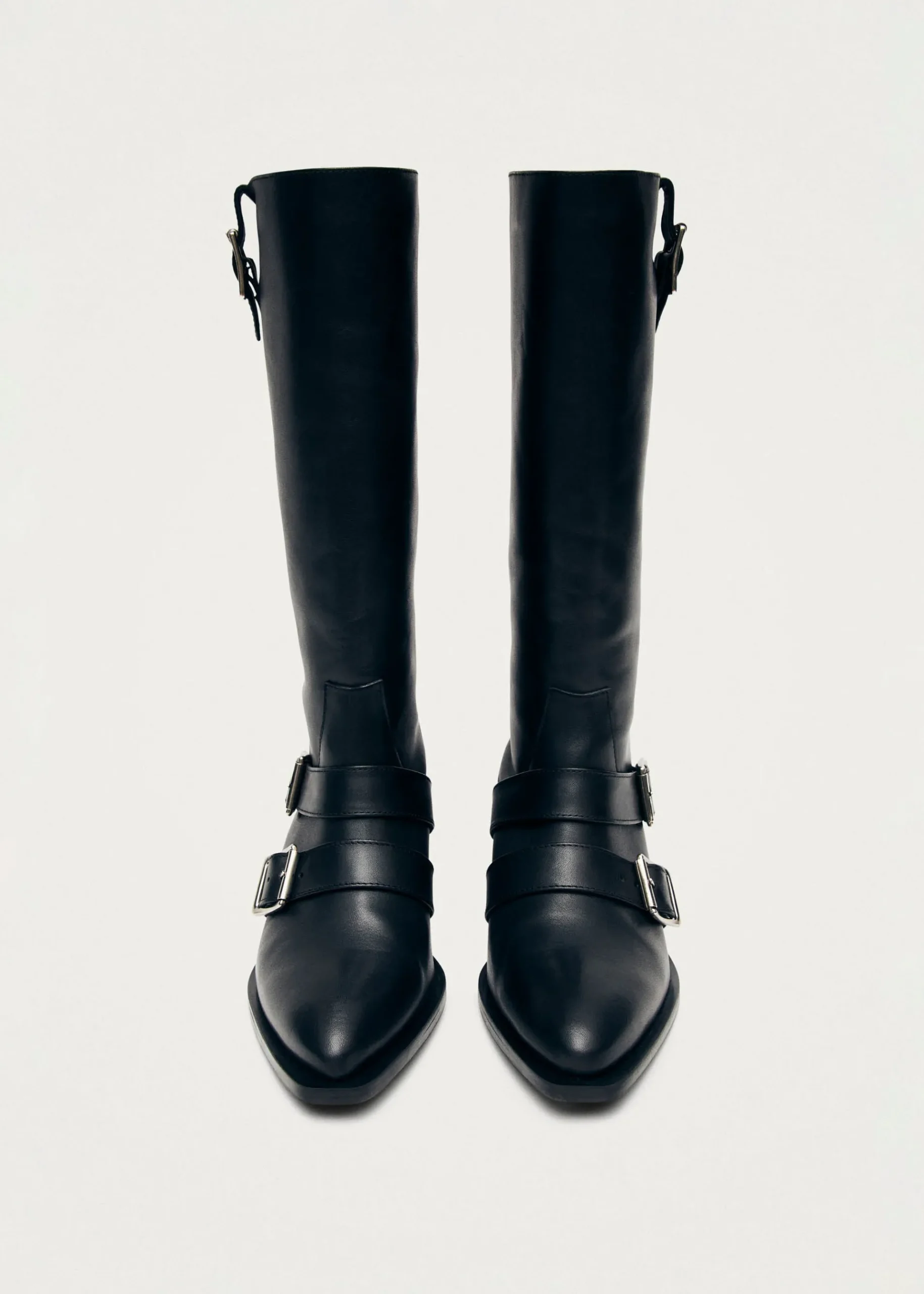 Ryder Black Leather Boots