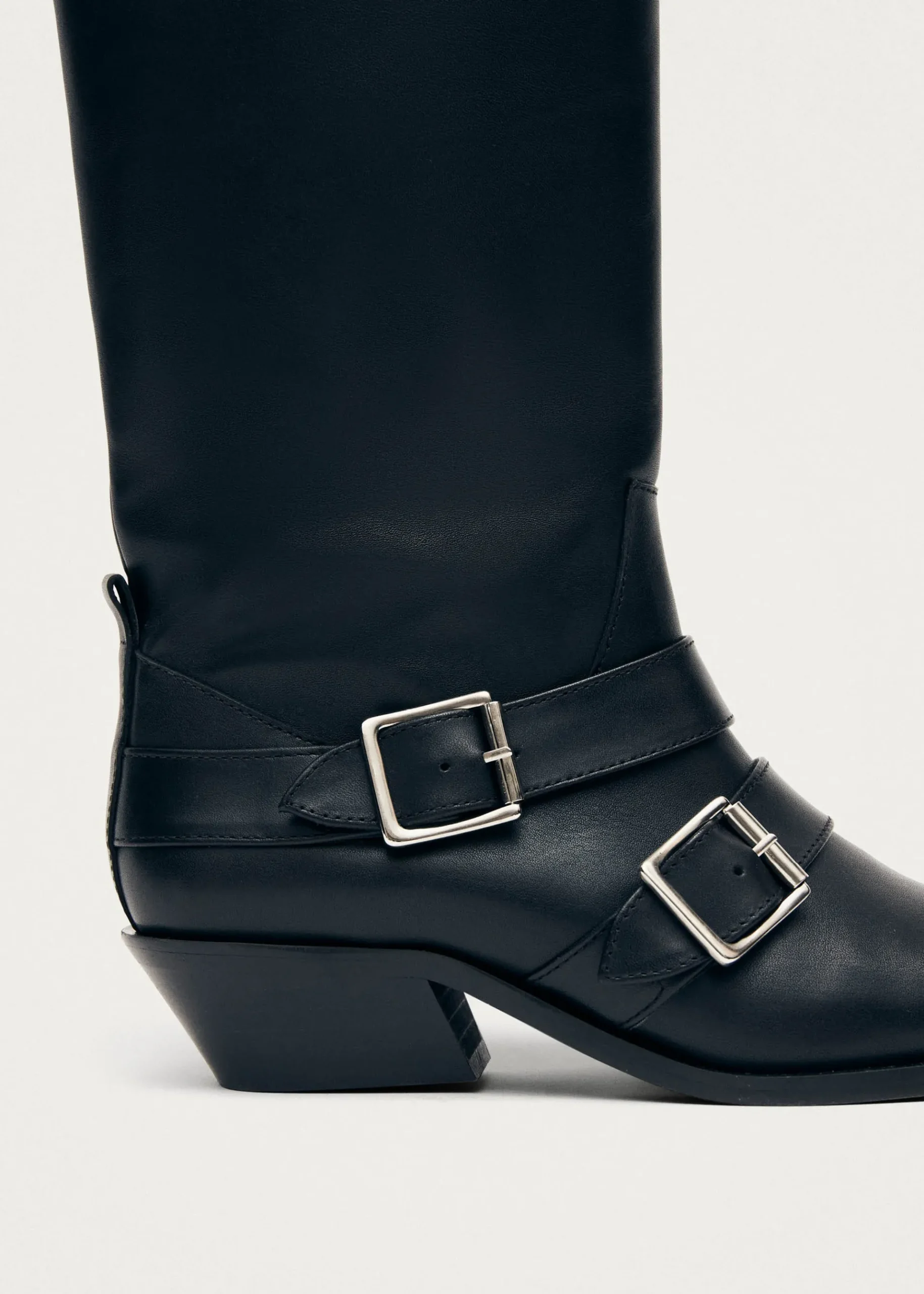 Ryder Black Leather Boots