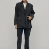 Sandra Schwarze Denim-Blazer