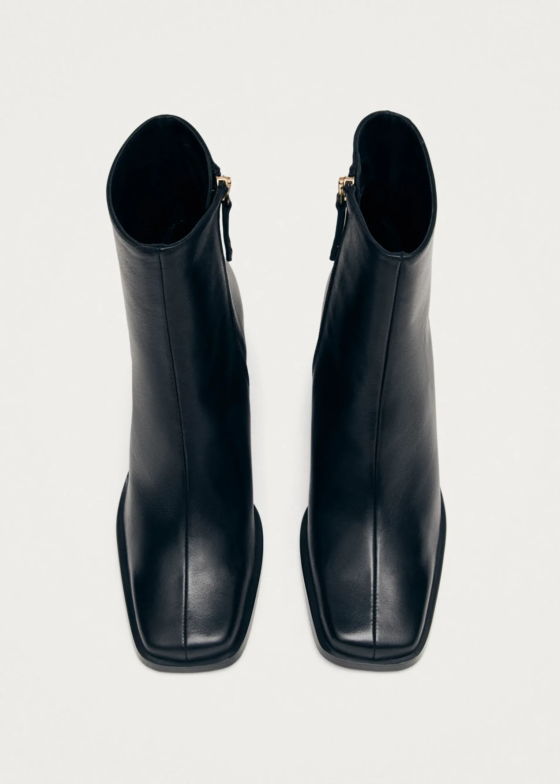 Süd Schwarze Lederstiefel
