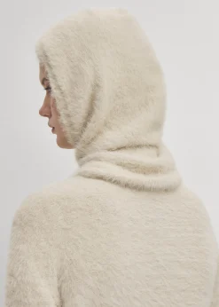 Softie Ecru gestrickte Sturmhaube