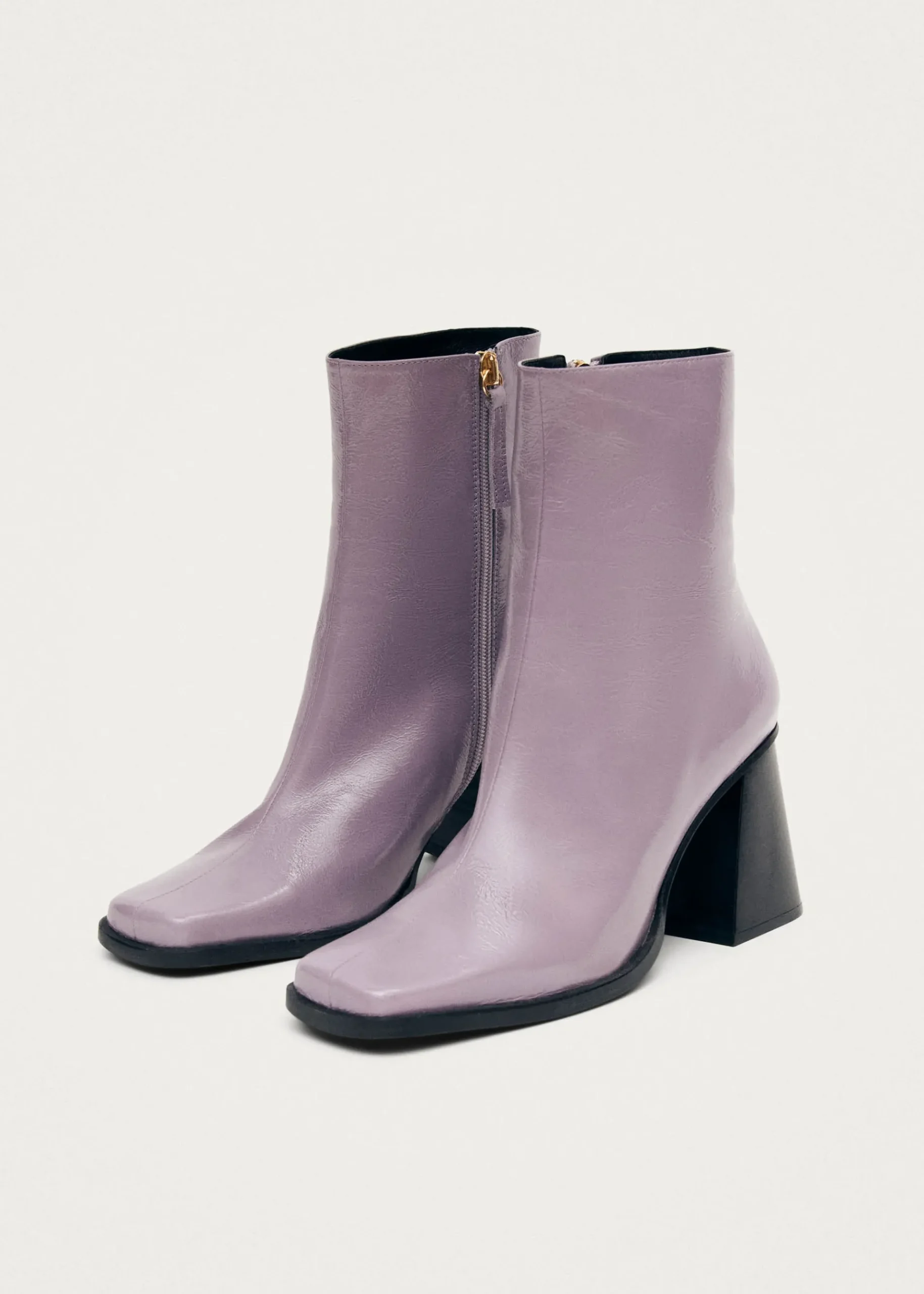 South Onix Mauve Leather Boots