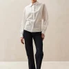 Sugar Red Thin Stripes Shirt