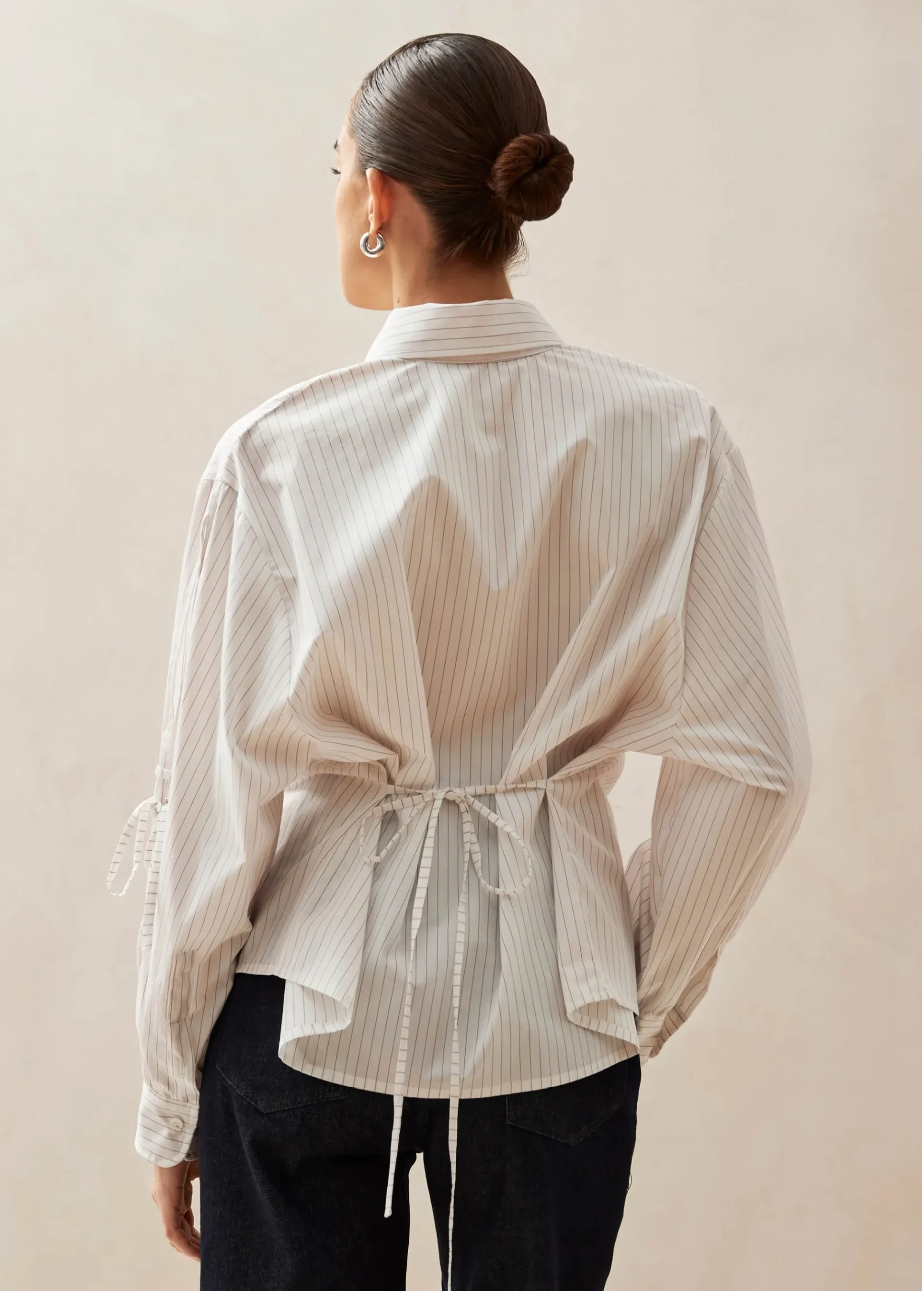 Sugar Red Thin Stripes Shirt