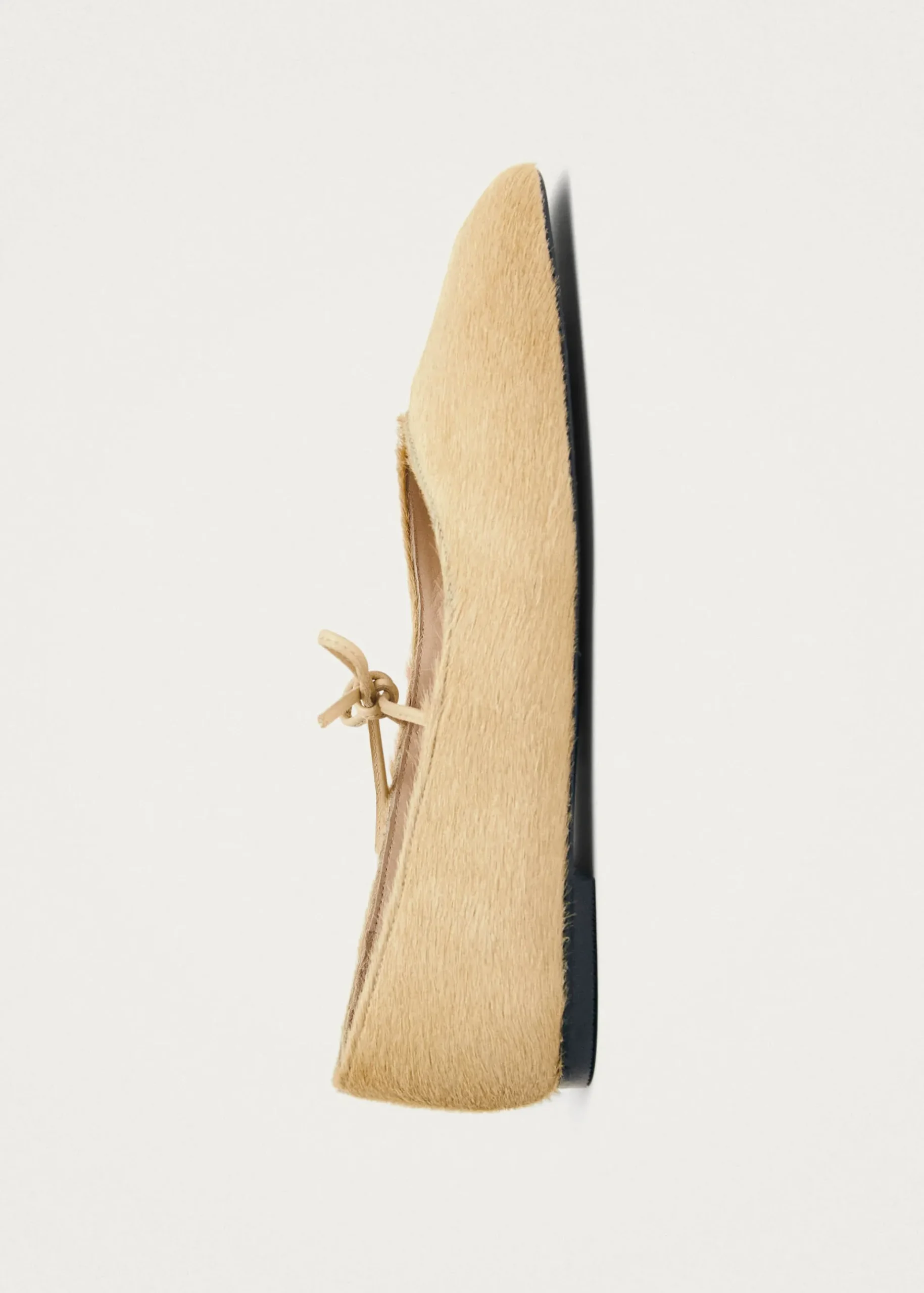 Sway Soft Beige Leder Ballerinas