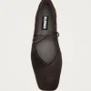 Sway Soft Braune Leder Ballerinas